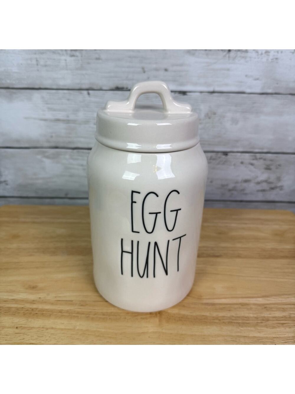 Rae Dunn Egg Hunt Canister Jar